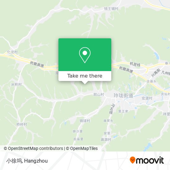 小徐坞 map