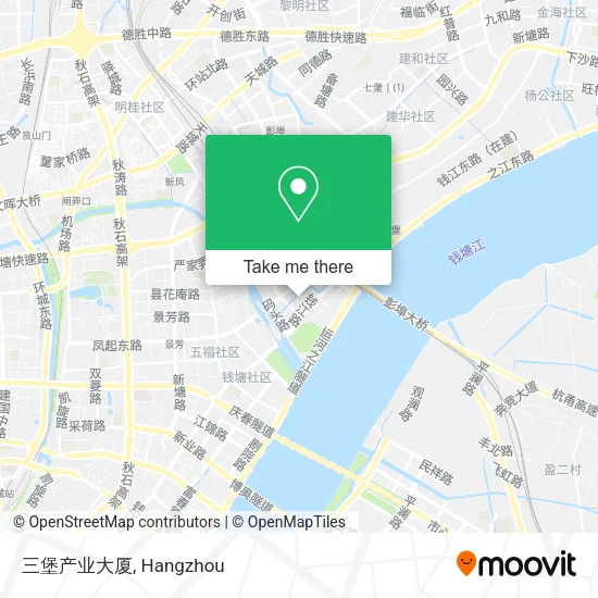 三堡产业大厦 map