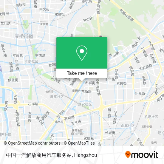中国一汽解放商用汽车服务站 map