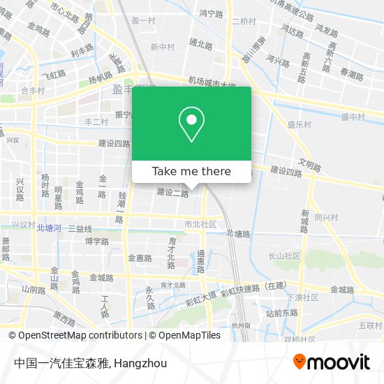 中国一汽佳宝森雅 map