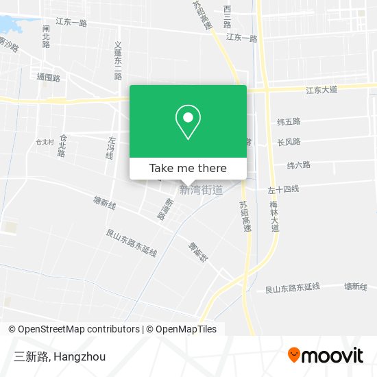 三新路 map