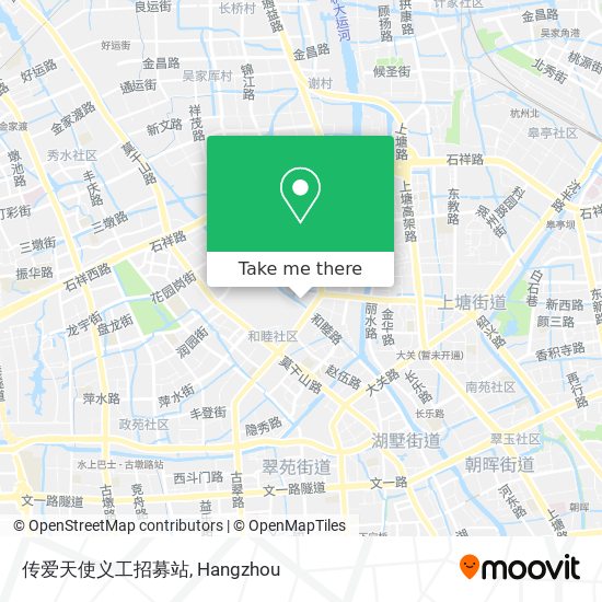 传爱天使义工招募站 map