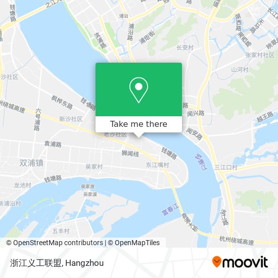 浙江义工联盟 map