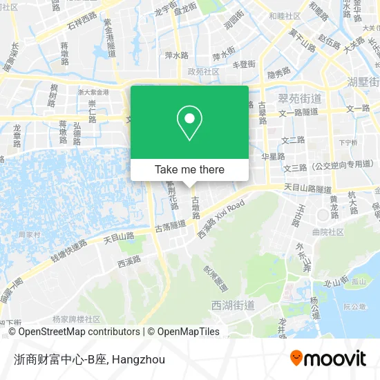 浙商财富中心-B座 map