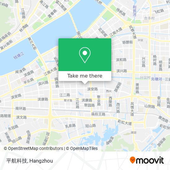 平航科技 map