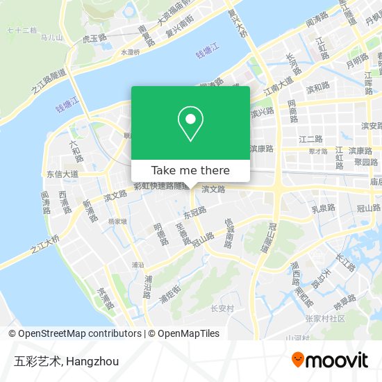 五彩艺术 map