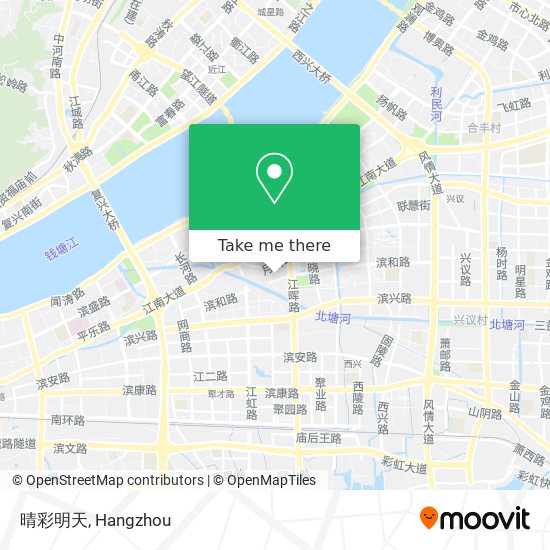 晴彩明天 map