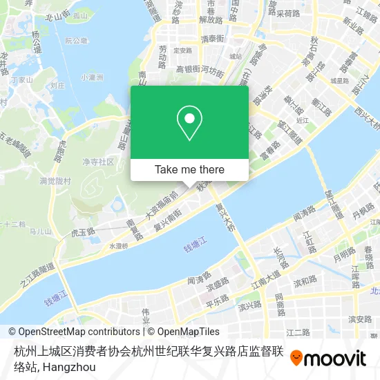 杭州上城区消费者协会杭州世纪联华复兴路店监督联络站 map