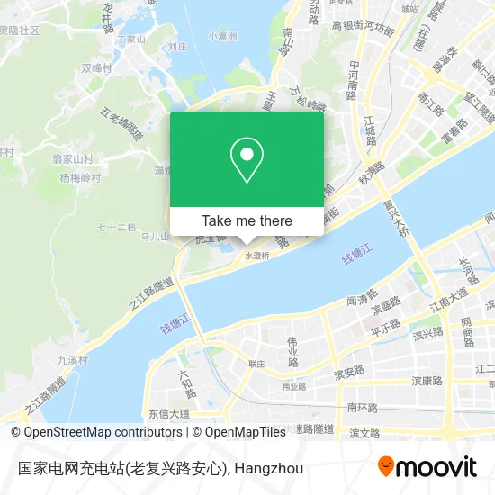 国家电网充电站(老复兴路安心) map
