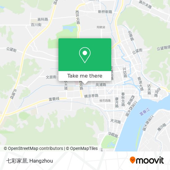 七彩家居 map