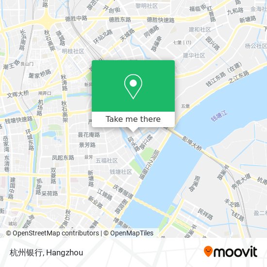杭州银行 map