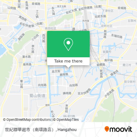 世紀聯華超市（南環路店） map