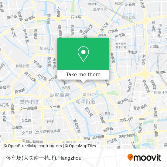 停车场(大关南一苑北) map