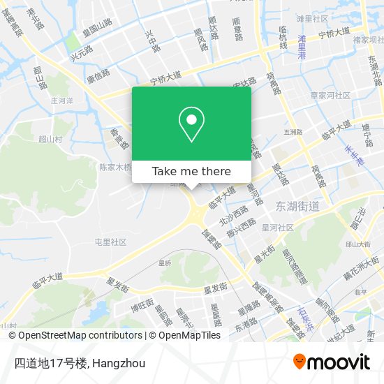 四道地17号楼 map