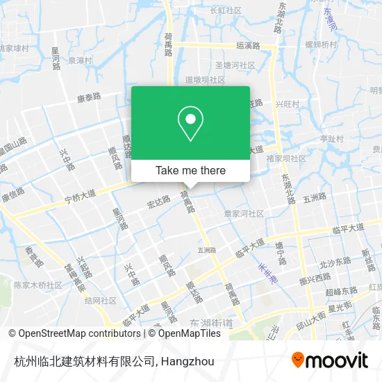 杭州临北建筑材料有限公司 map