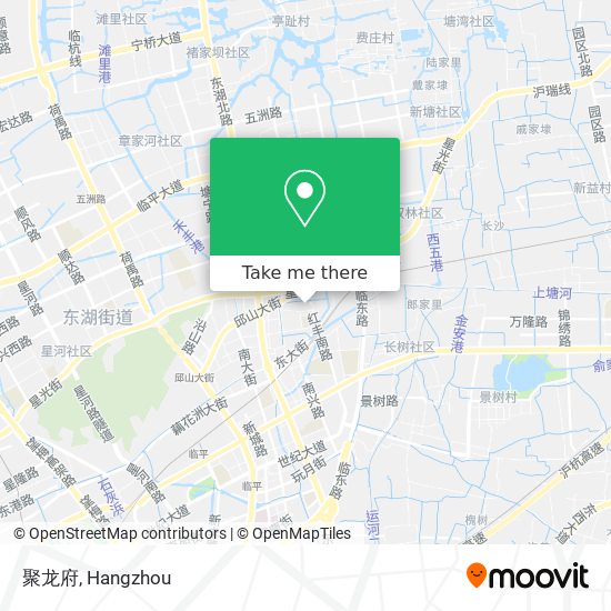 聚龙府 map