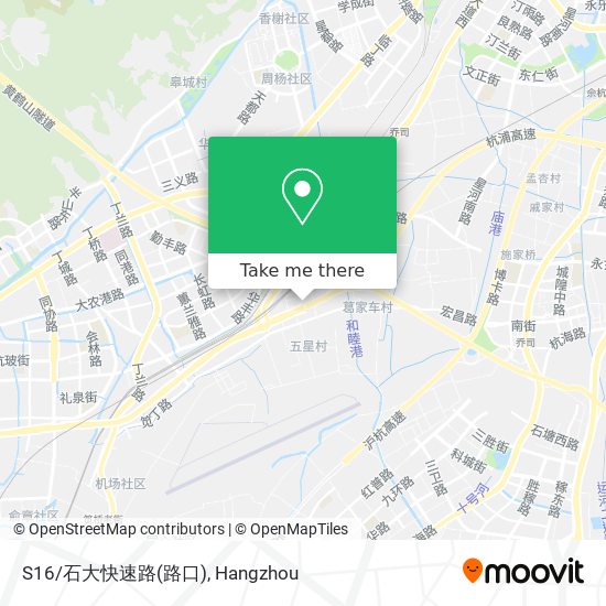 S16/石大快速路(路口) map