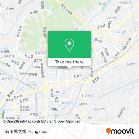 新市民之家 map