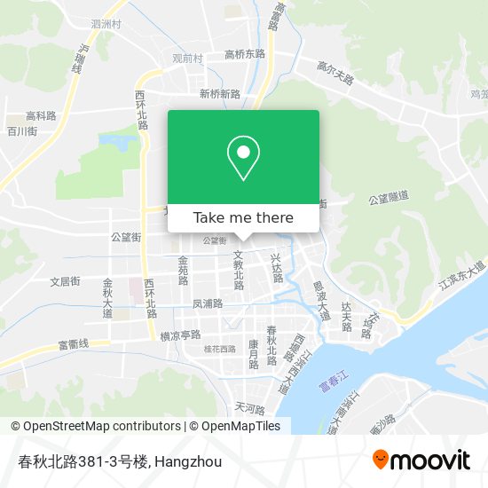 春秋北路381-3号楼 map