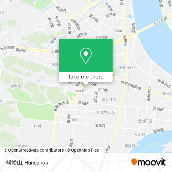 蜈蚣山 map