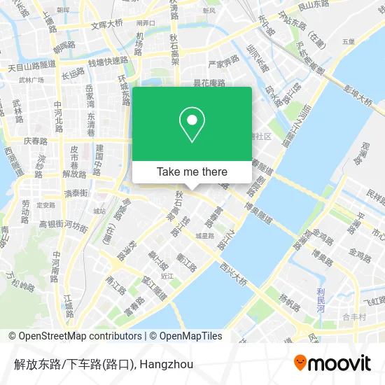 解放东路/下车路(路口) map