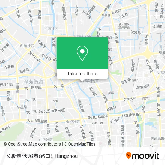 长板巷/夹城巷(路口) map