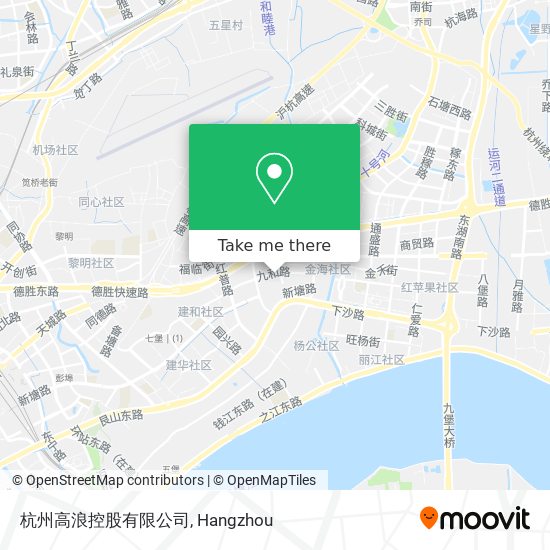 杭州高浪控股有限公司 map