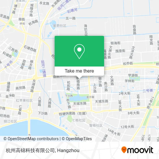 杭州高锦科技有限公司 map