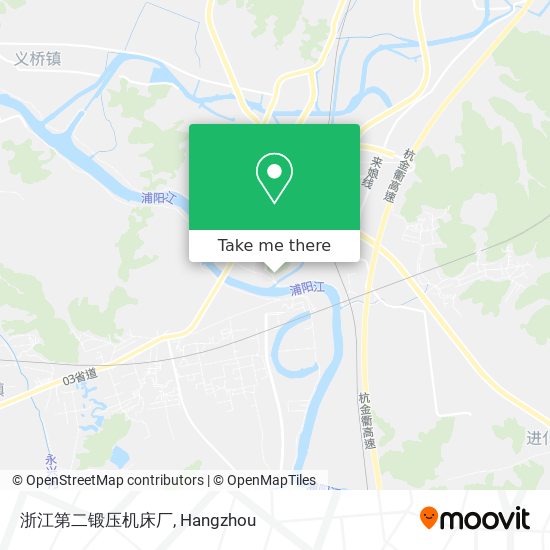 浙江第二锻压机床厂 map