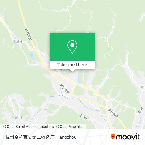 杭州余杭百丈第二铸造厂 map