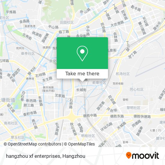 hangzhou xf enterprises map