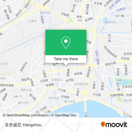 圣堡威尼 map