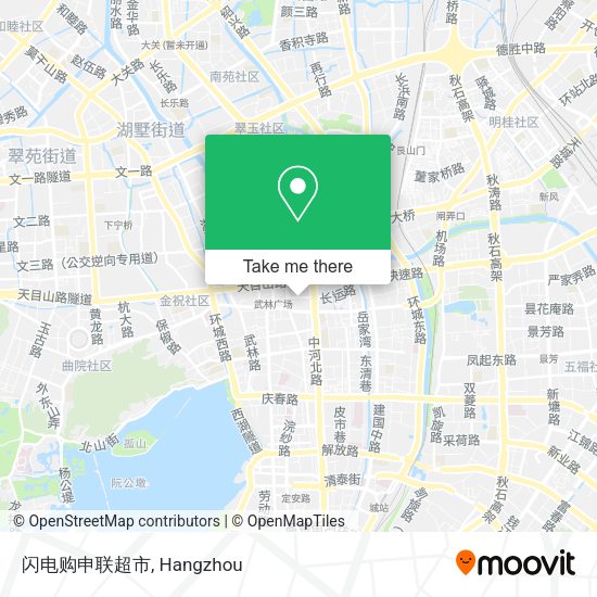闪电购申联超市 map