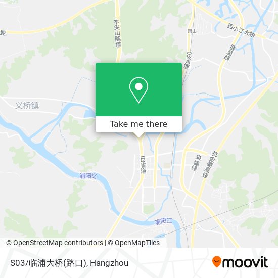S03/临浦大桥(路口) map