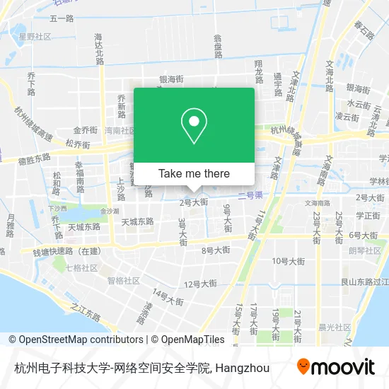 杭州电子科技大学-网络空间安全学院 map