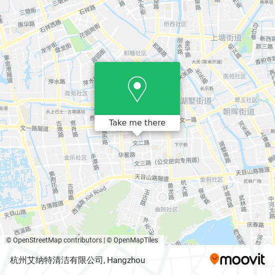 杭州艾纳特清洁有限公司 map