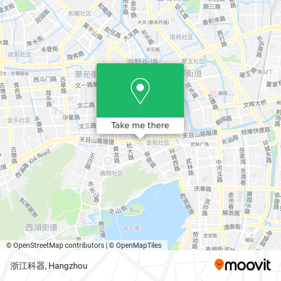 浙江科器 map