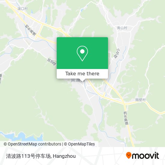 清波路113号停车场 map