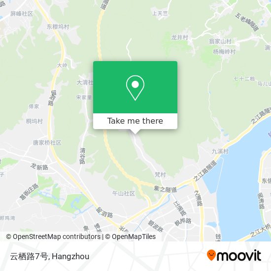 云栖路7号 map