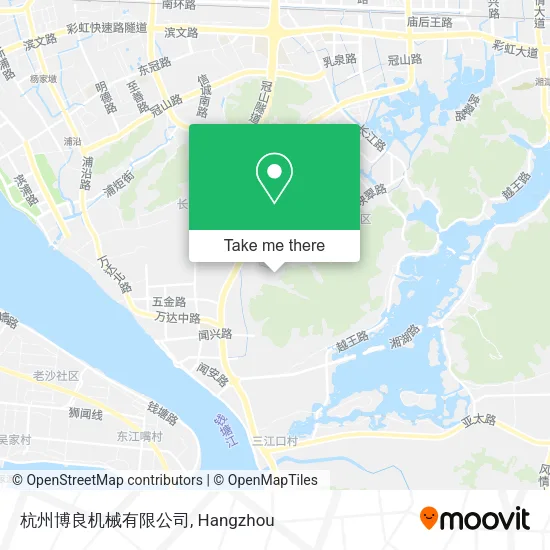 杭州博良机械有限公司 map