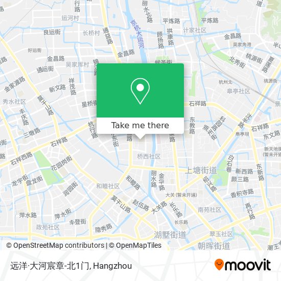 远洋·大河宸章-北1门 map