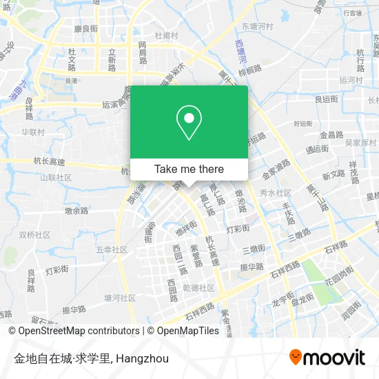 金地自在城·求学里 map