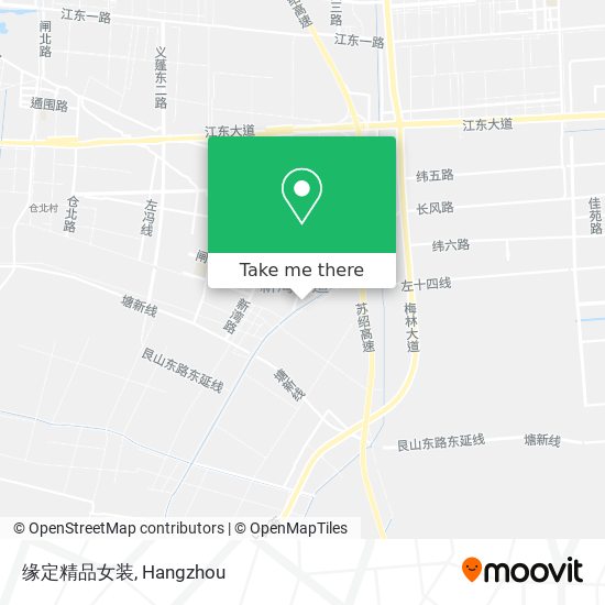 缘定精品女装 map