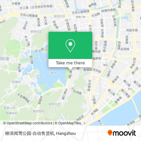 柳浪闻莺公园-自动售货机 map