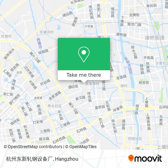 杭州东新轧钢设备厂 map