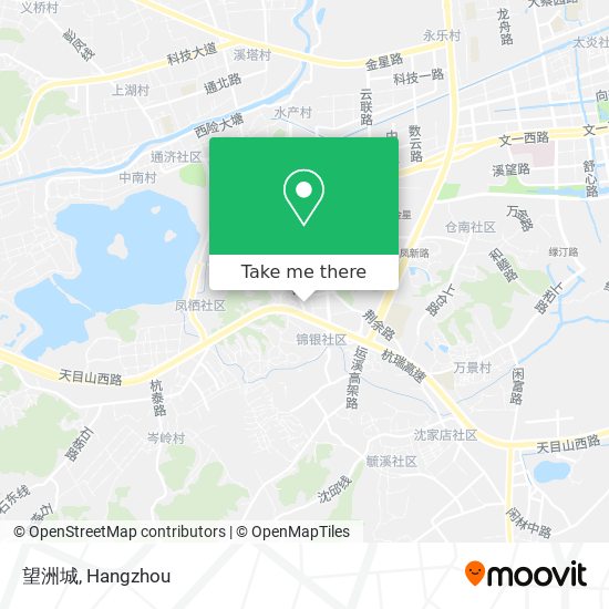 望洲城 map
