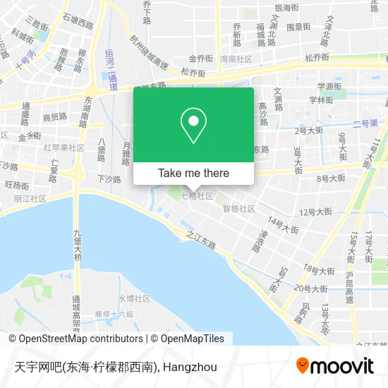 天宇网吧(东海·柠檬郡西南) map