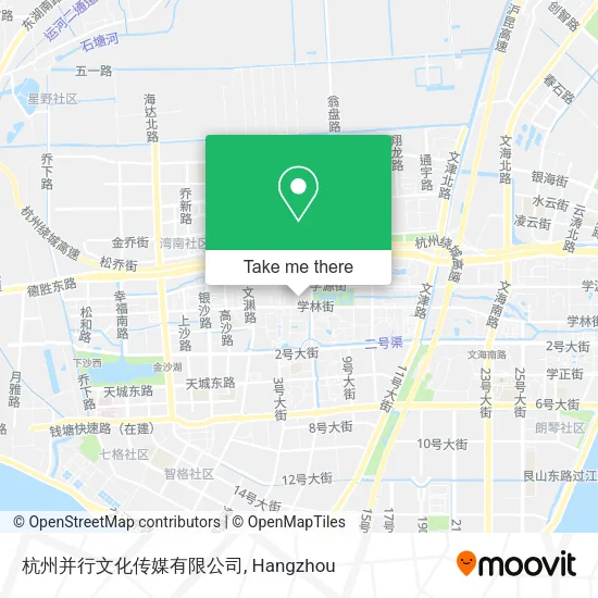 杭州并行文化传媒有限公司 map