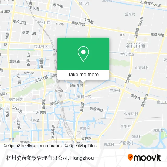 杭州婺萧餐饮管理有限公司 map
