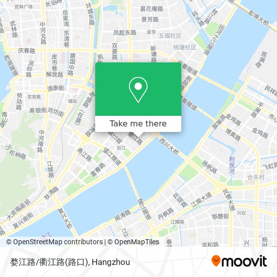 婺江路/衢江路(路口) map